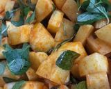 صورة لخطوة 4 من وصفة بطاطا فليو(menthe pouliot)