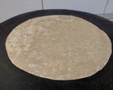 A picture of step 1 of Chana Mayo rolls.