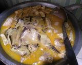 Foto langkah ke 3 dari resep Lodeh jantung pisang.