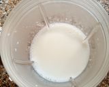 A picture of step 2 of 4 Minutes Hazelnut Cocoa Bread and Rose Milk.