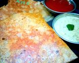 क्रिस्पी क्रंची चावल सूजी डोसा (crispy crunchy chawal sooji dosa recipe in Hindi) रेसिपी चरण 3 फोटो