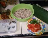 Foto langkah ke 1 dari resep Nasi bakar ikan Tuna Asap.