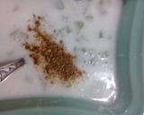 A picture of step 3 of Lauki ka Raita.