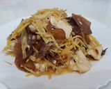 รูปขั้นตอนการทำที่ 5 ของ อกไก่ผัดขิง