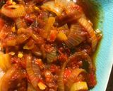 A picture of step 8 of Onion sauce.