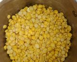A picture of step 1 of #chana dal stuff modak post2.