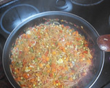 Foto del paso 2 de la receta: Fideos con jamoncitos de pollo y verduras