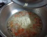 A picture of step 3 of Upma.
