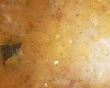 A picture of step 13 of My Spiced Chicken Stew, so nice to come in out the cold to 😀.