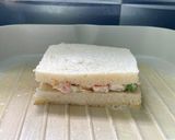 A picture of step 9 of Cream cheese sandwich.
