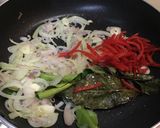 Foto langkah ke 3 dari resep Cumi Saus Padang.