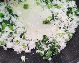 A picture of step 3 of Chinese Veggie Fried Rice 菜飯.