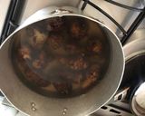 A picture of step 1 of Oha soup.