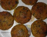 A picture of step 5 of Poha palak cutlets.