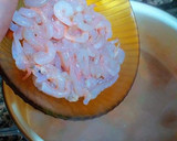 Foto del paso 10 de la receta: Sopa de gambas frescas con verduras a los tres caldos