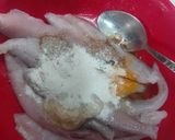 A picture of step 1 of Chatpaty kurkury Bombil fish fry.