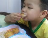 Hình bước làm 5 của món Gà viên lắc phô mai