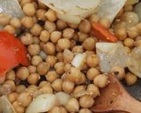 Foto del paso 3 de la receta: Ñoquis Integrales de Zapallo con Salsa de Garbanzos y Champiñones al Pesto