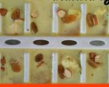 A picture of step 7 of Orange juice ki thandai ki icecream.