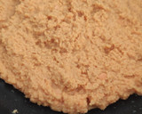 Foto del paso 2 de la receta: Tortitas de lenteja roja con setas, heura y queso