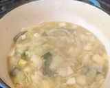 A picture of step 3 of Creamy leek and potato soup.