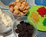 Foto langkah ke 1 dari resep Cookies burger mini eggdrop.