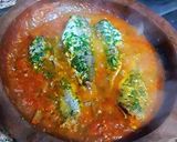 Foto del paso 11 de la receta: Tajine de chicharros bañados en ajos, cilantro y perejil fresco