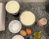 Foto del paso 1 de la receta: ¡Hotcakes súper esponjosos! 🥞