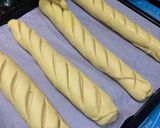 Foto langkah ke 9 dari resep French Baguette 🥖 (French bread/ Roti John/ Garlic bread).