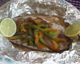 Foto del paso 6 de la receta: Palometa con verduras y lima en papillote