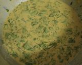 A picture of step 2 of Authentic spinach pakoda kadhi.
