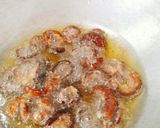Hình bước làm 1 của món Lươn xào lăn(món chay)