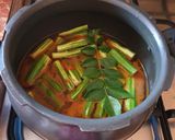 A picture of step 2 of Kerala Style- Drumstick Sambar.