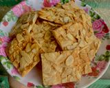 Hình bước làm 4 của món Bánh ngói hạnh nhân healthy