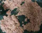 A picture of step 4 of Coconut Gulkand Burfi.