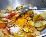 Schezwan Potatoes recipe step 2 photo