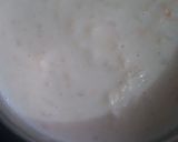 A picture of step 3 of Tri colour kheer.