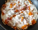 Une image de l'étape 4 de Tagliatelles bacon/carotte/ champignons.