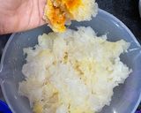 A picture of step 3 of Peach Gum Longan Chinese Dessert.