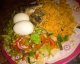 A picture of step 1 of Dafaduka me daddawa.