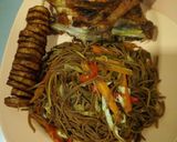 A picture of step 6 of Brown spaghetti.
