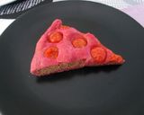 A picture of step 8 of Pink Focaccia with Cherry Tomatoes.