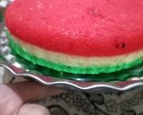 عکس مرحله 8 از دستور کیک یلدایی هندونه🍉🎂
