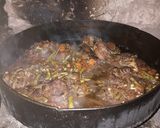 Foto del paso 9 de la receta: Osobuco al vino en disco de arado al fuego 🔥