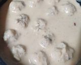 চিকেন বলস ইন চীজি হোয়াইট সস (chicken ball in cheesy white sauce recipe in Bengali) রেসিপির ধাপ 4 ছবি