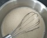 Une image de l'étape 1 de Panna cotta sirop d'érable.
