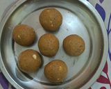 A picture of step 3 of Sattu laddu/ Sattu laddu in 5 minutes /regional and rustic Bihari sattu laddu without cooking.