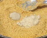 A picture of step 3 of Wheat Flour Semolina Churma Ladoo-Modak - Ganesh Chaturthi Special - Authentic Taste Of Gujarat.
