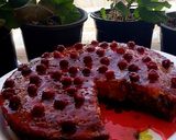 عکس مرحله 2 از دستور کیک آلبالویی دو رنگ (با سس آلبالو)