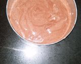 A picture of step 4 of One pound chocolate sponge without oil.